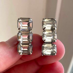 Art Deco Style Vintage Screwback Earrings
